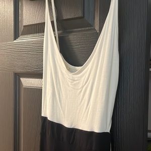 Women’s dress size small. Off white and black